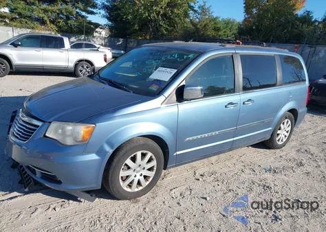 2012 Chrysler Town & Country Touring-L из США, поврежденный, VIN 2C4RC1CG5CR137622